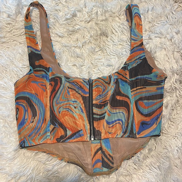 White Fox Something About You Corset Top - Picture 3 of 3